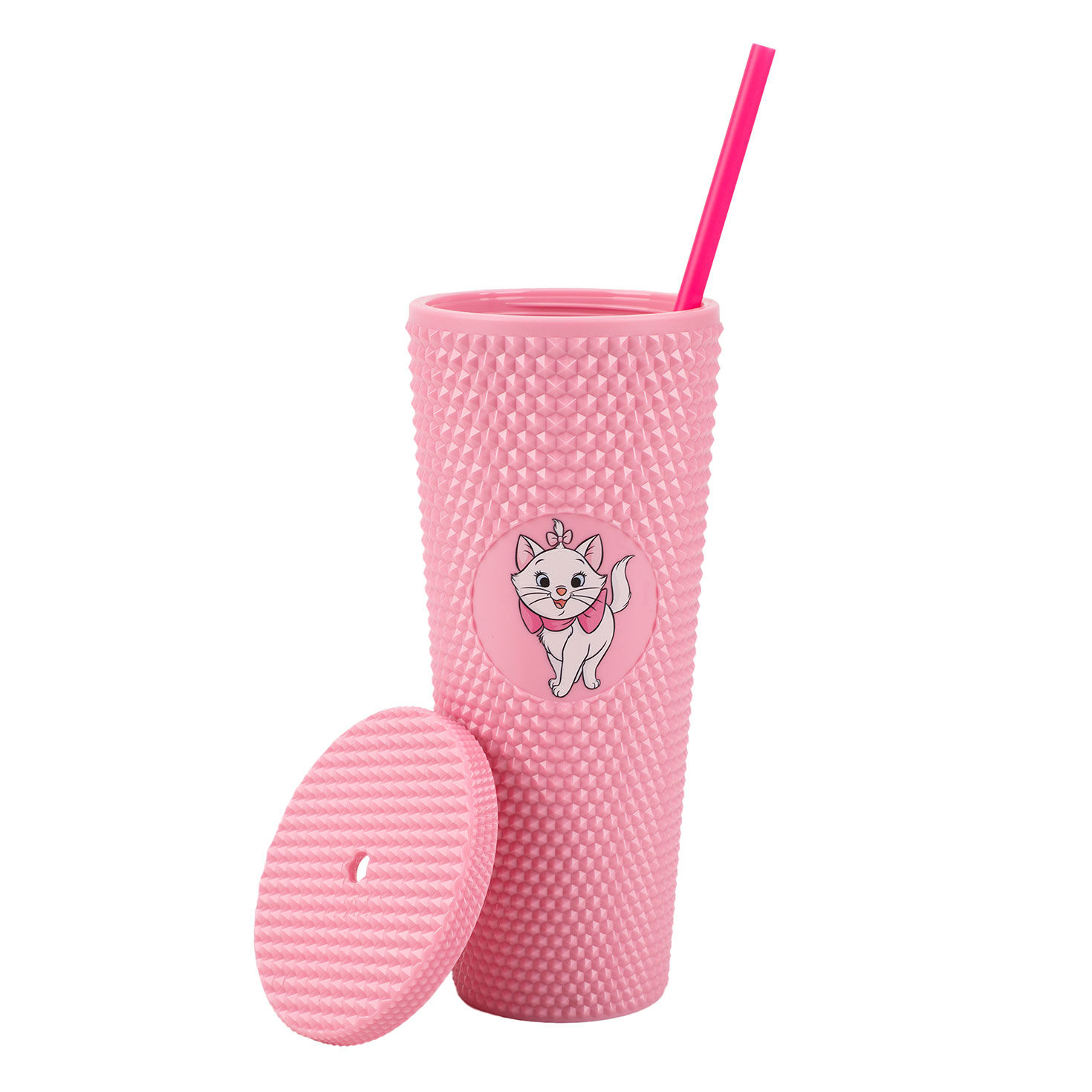The Aristocats Marie Textured Pink Tumbler  image number 2