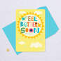 16" Feel Better Soon Sun Jumbo Get Well Card, , large image number 5