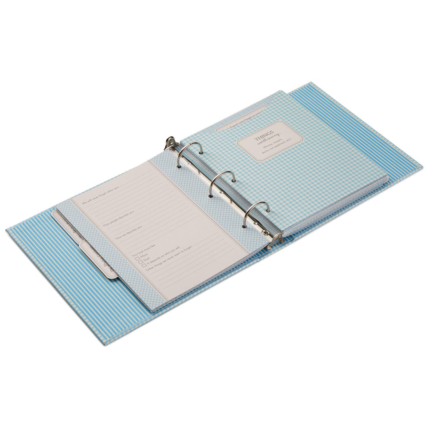 baby boy first year book