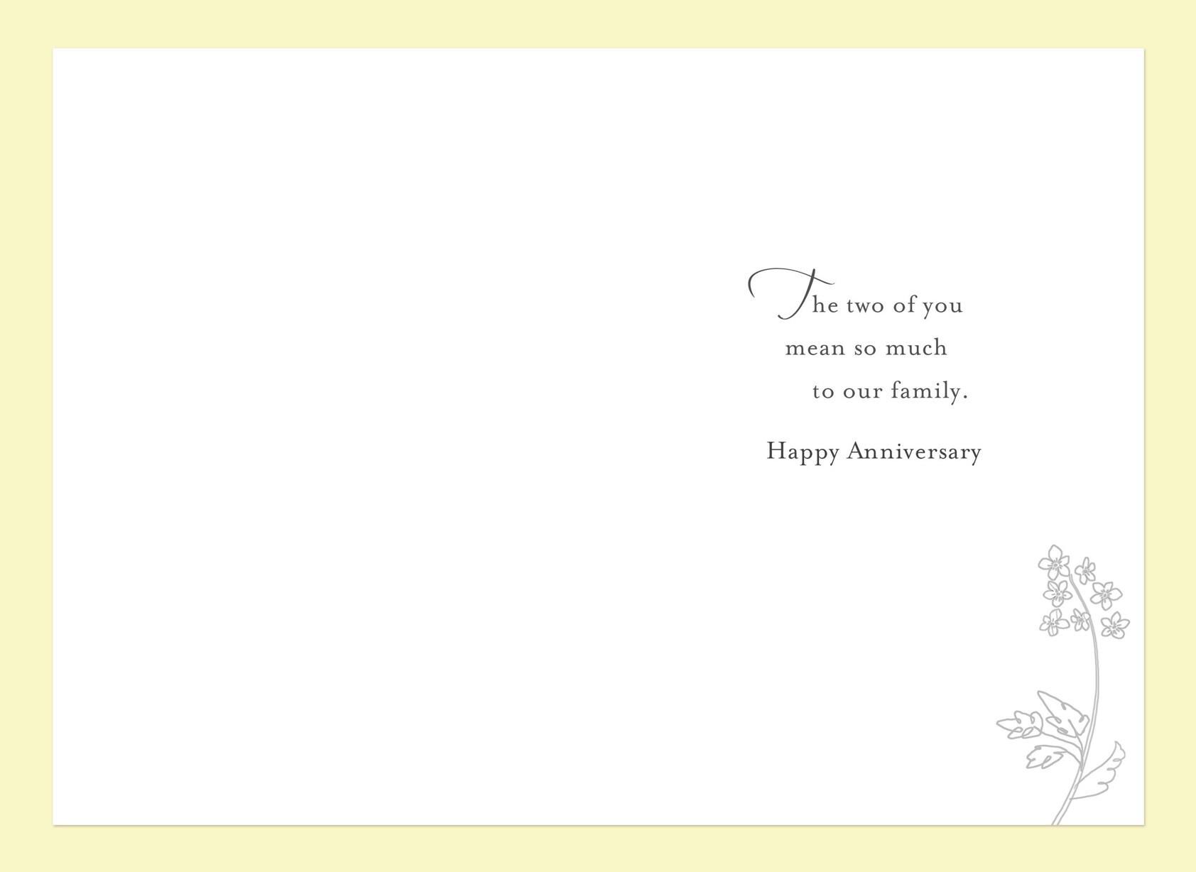 The Two of You Anniversary Card