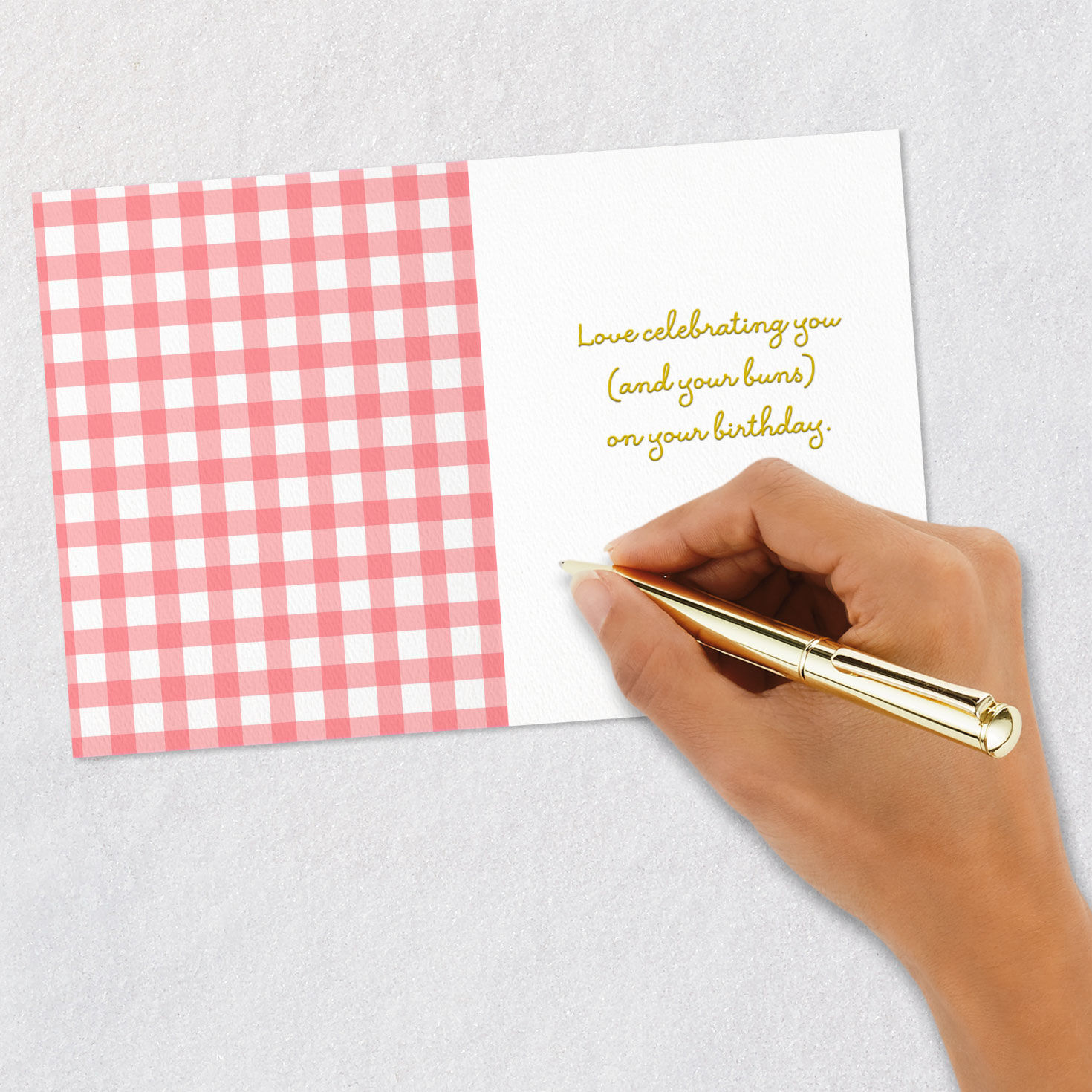 Love Your Buns Funny Birthday Card, , large image number 6