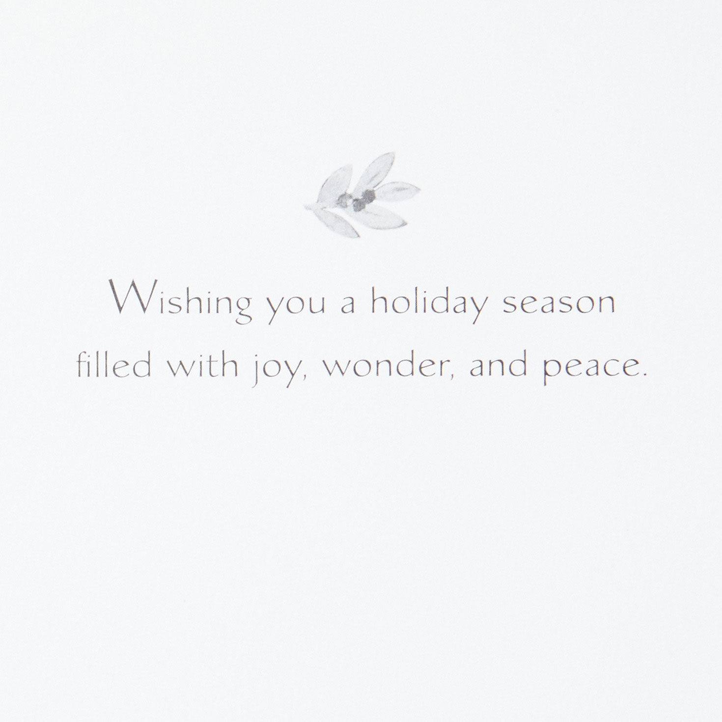 Holly Tree UNICEF Boxed Christmas Cards Sentiment image number 4