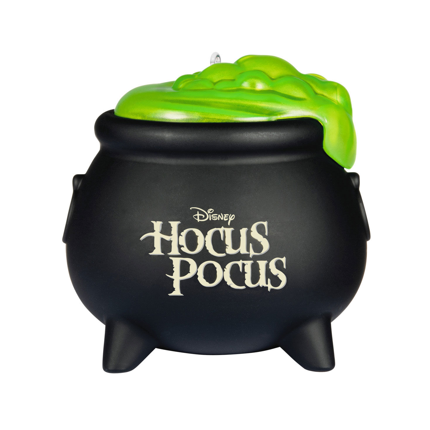 Hocus Pocus Light-Up Cauldron Keepsake Ornament Back image number 4