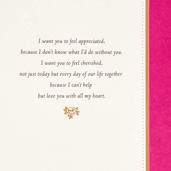 With All My Love Romantic Mother's Day Card, , large image number 3