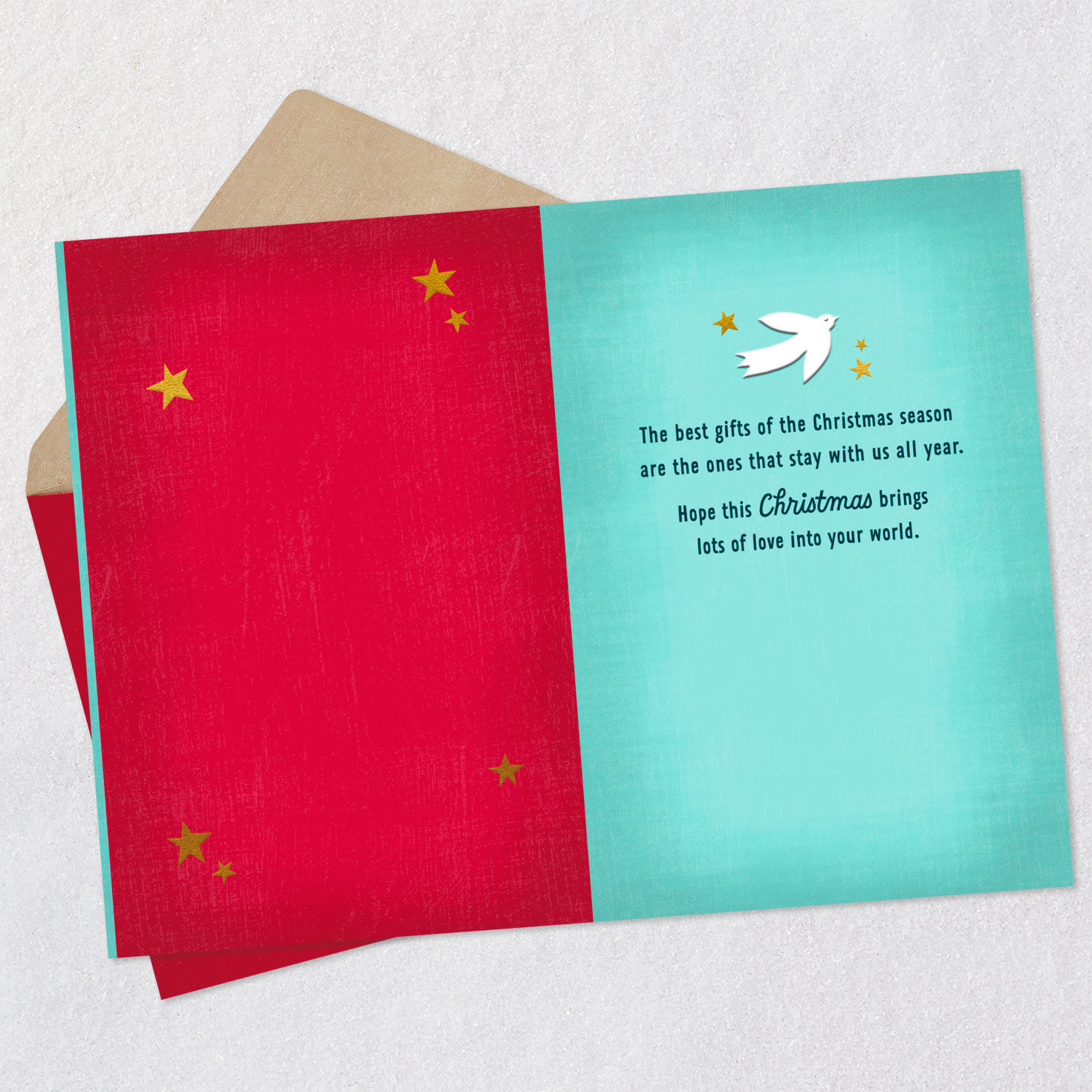 Peace, Love, Joy Christmas Card, , large image number 3