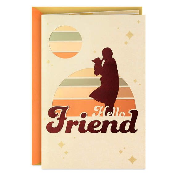 Star Wars: The Mandalorian™ and Grogu™ Happy Day Birthday Card for Friend
