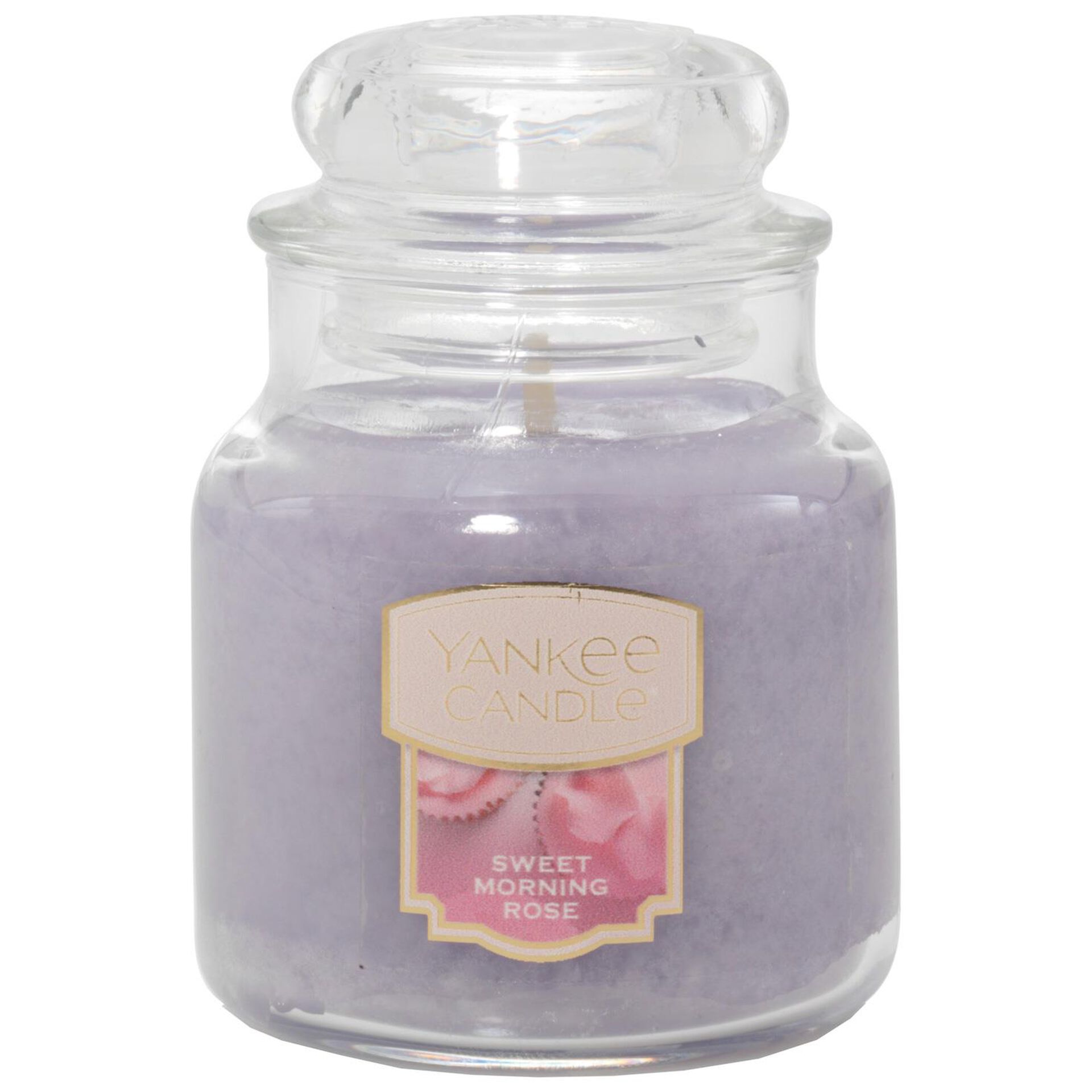 Yankee Candle Sweet Morning Rose Small Jar Candle 3 7 Oz Candles Hallmark