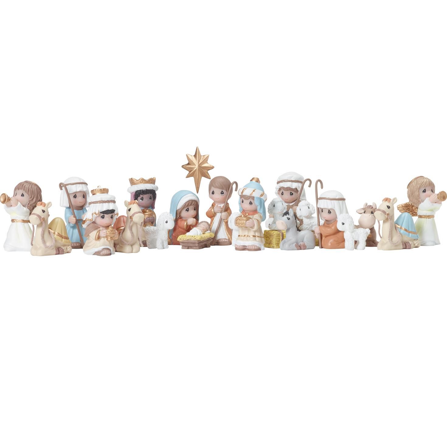 Precious Moments Nativity Figurines Advent Calendar, 26Piece Set