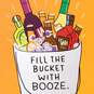 Booze-Filled Bucket List Funny Retirement Card, , large image number 4