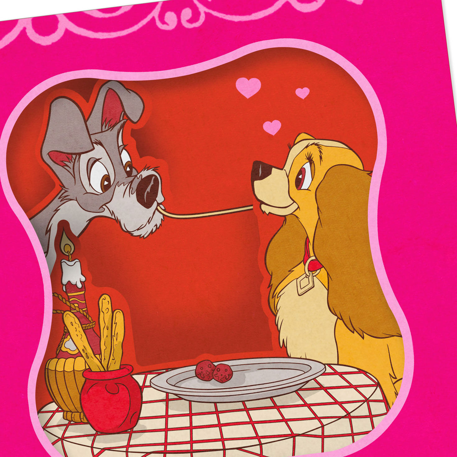 Disney Lady and the Tramp Sweetest Day Card for only USD 3.99 | Hallmark