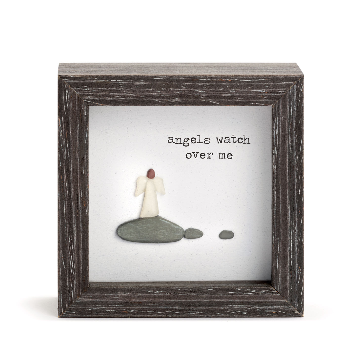 Angels Watch Over Me Shadow Box, 4x4 for only USD 37.99 | Hallmark