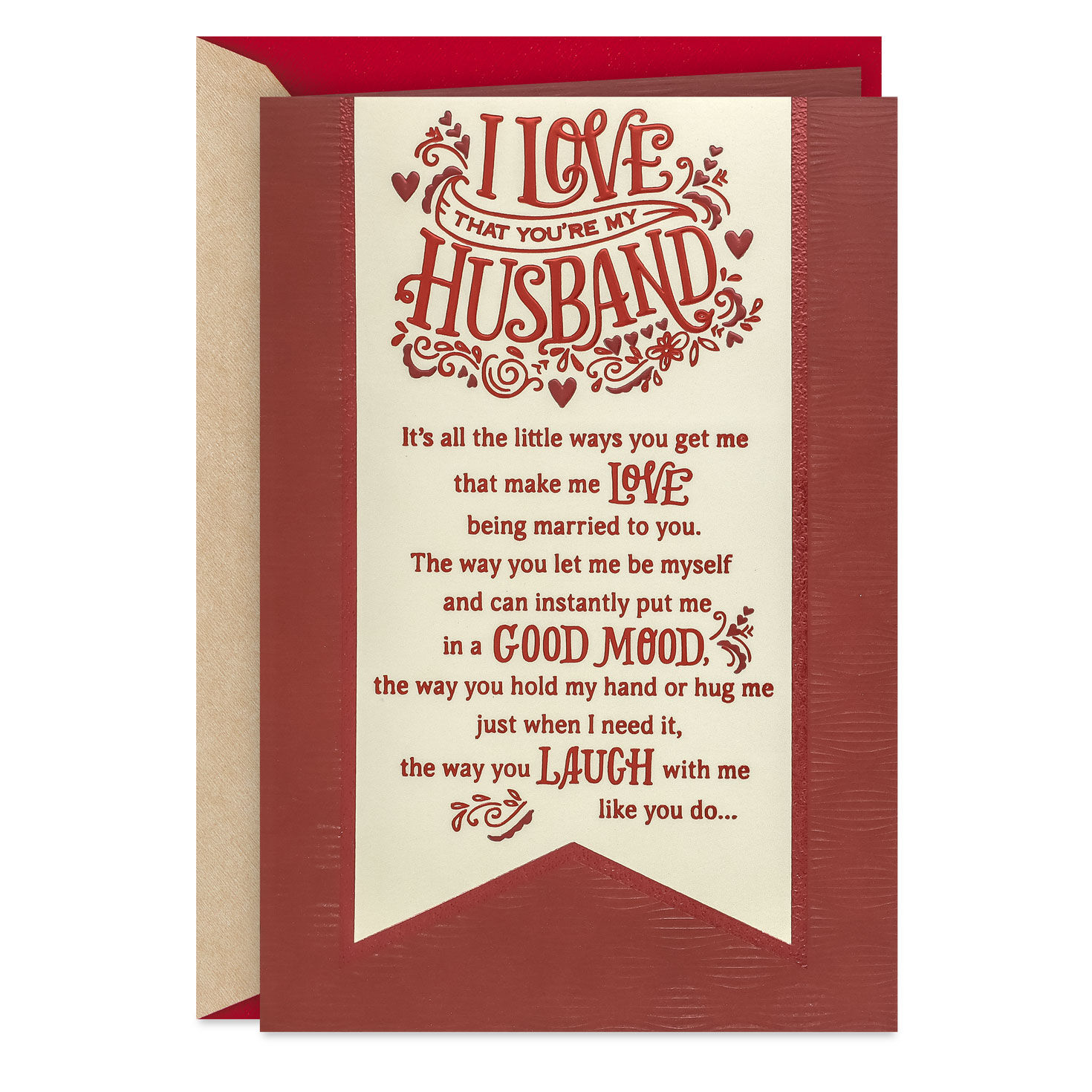 Love All the Ways You Love Me Sweetest Day Card for Husband