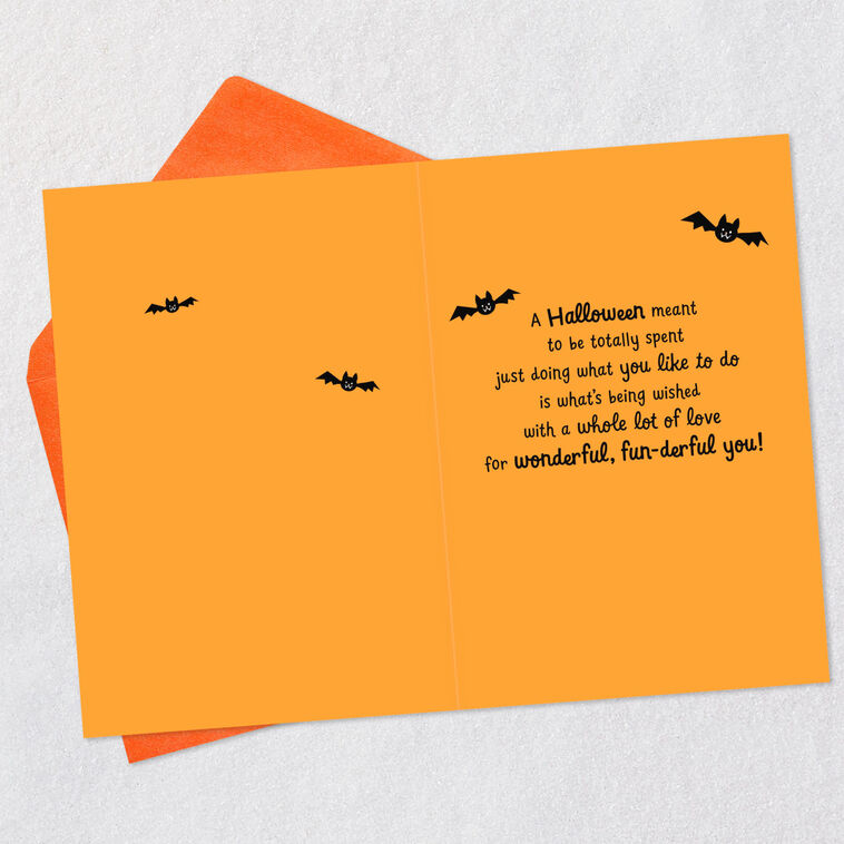 Cat Costume Halloween Card for Granddaughter, , large image number 3