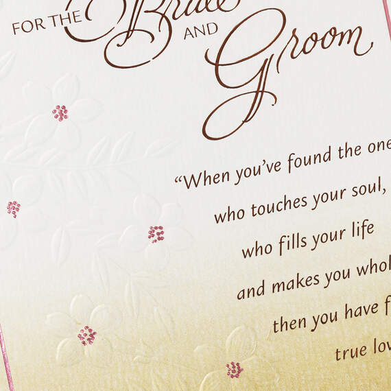 When You've Found True Love Wedding Card, , large image number 4