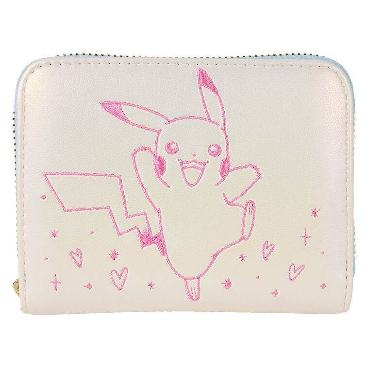Loungefly Pokémon Pikachu Iridescent Zip-Around Wallet