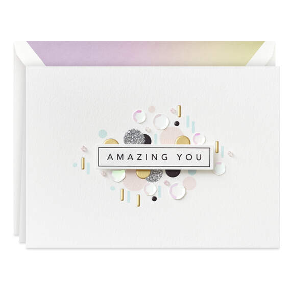 Amazing You Boxed Blank Note Cards Multipack, Pack of 8, , large image number 1