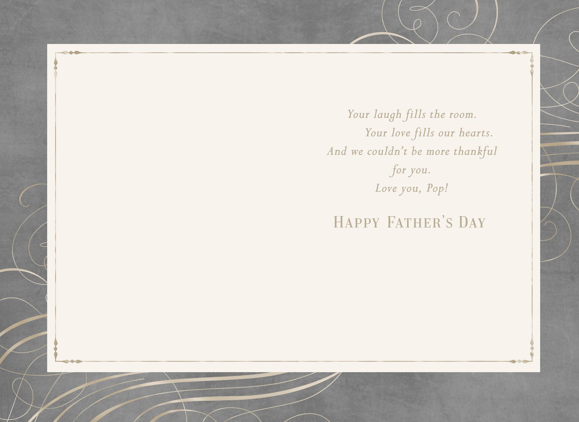 Love You, Pop Father's Day Card