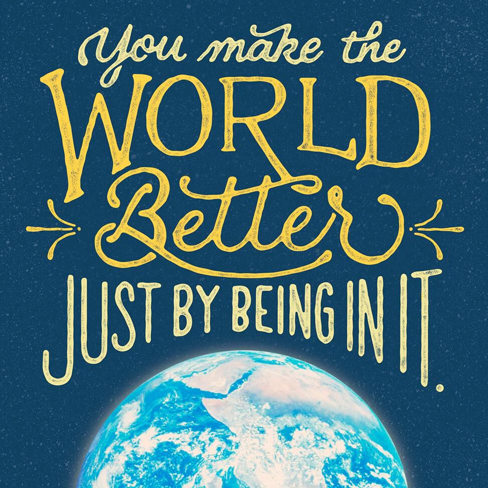 You Make the World Better Musical Birthday Card