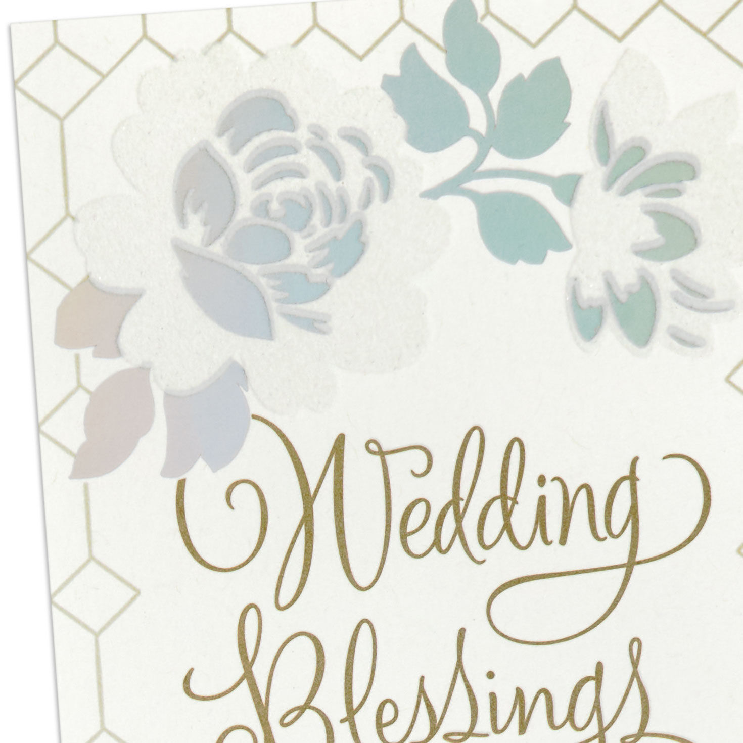 Blessings, Joy and Love Religious Wedding Card, , large image number 5