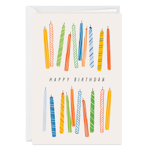 Amazing You Folded Birthday Photo Card, 