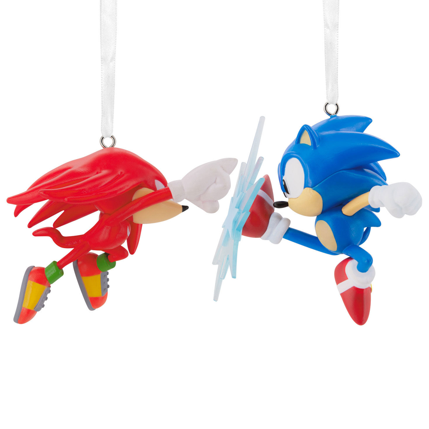 Sonic and Knuckles Christmas Ornaments back image number 8