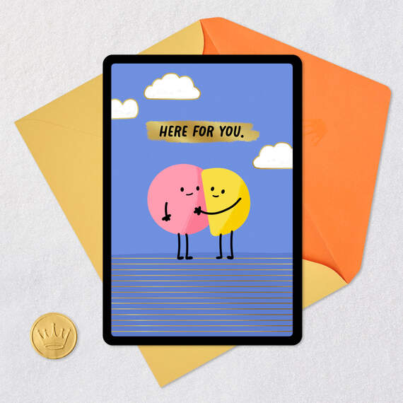 Here for You Video Greeting Encouragement Card, , large image number 7