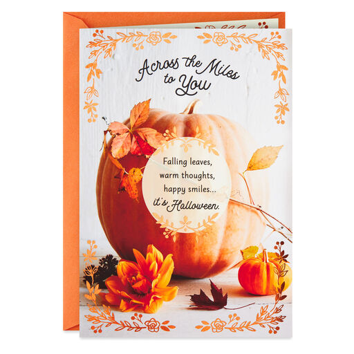 Happy Smiles Across the Miles Halloween Card, 
