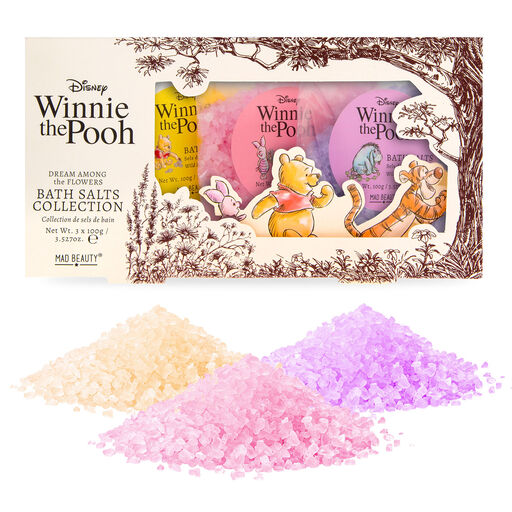 Mad Beauty Winnie the Pooh Bath Salts, Set of 3, 