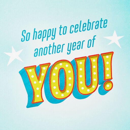 Woo-Hoo for You Musical Birthday Card With Lights, 