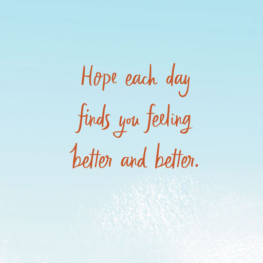 One Step at a Time Get Well Card, 