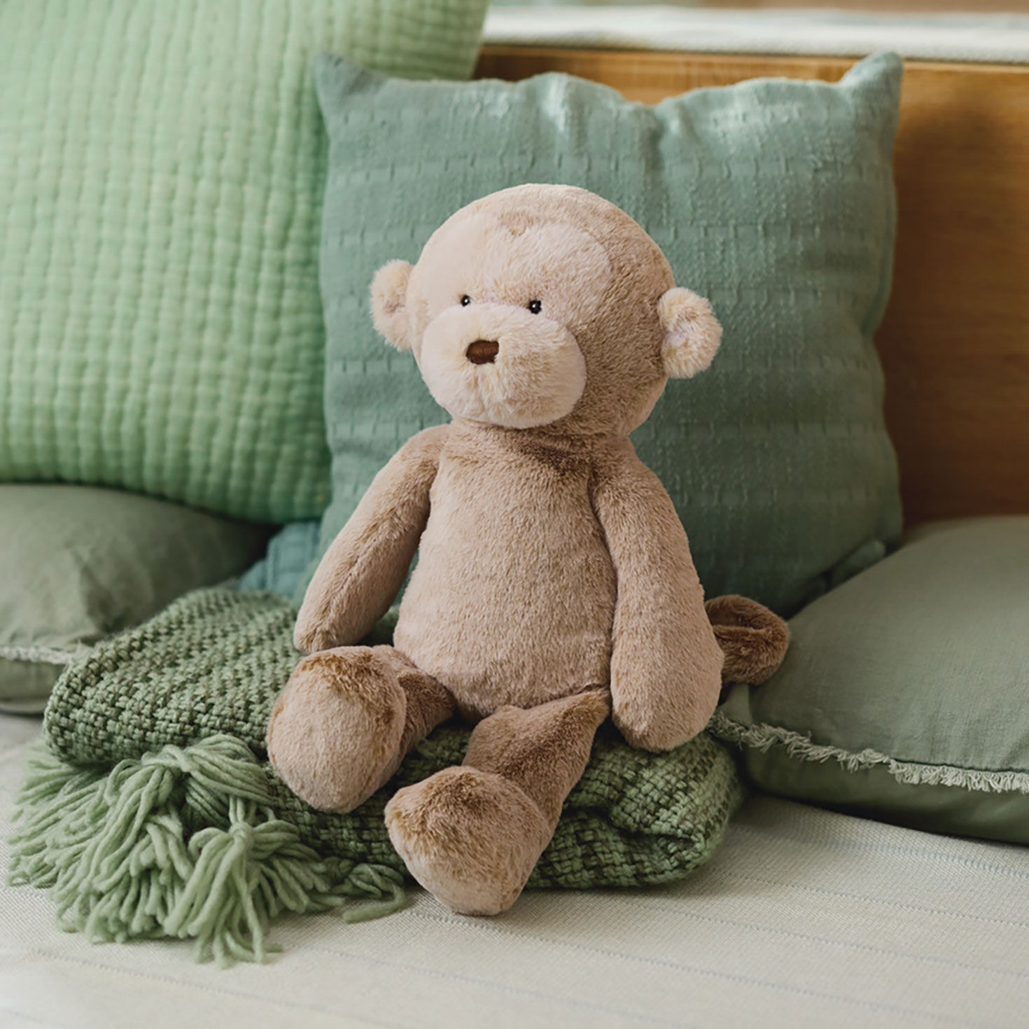 Light Brown Monkey Plush, 14" for only USD 49.99 | Hallmark