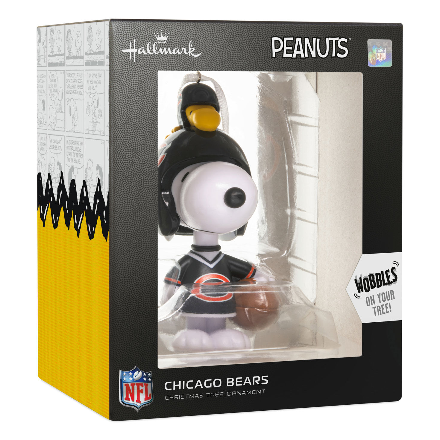Snoopy Chicago Bears Christmas Ornament  image number 7