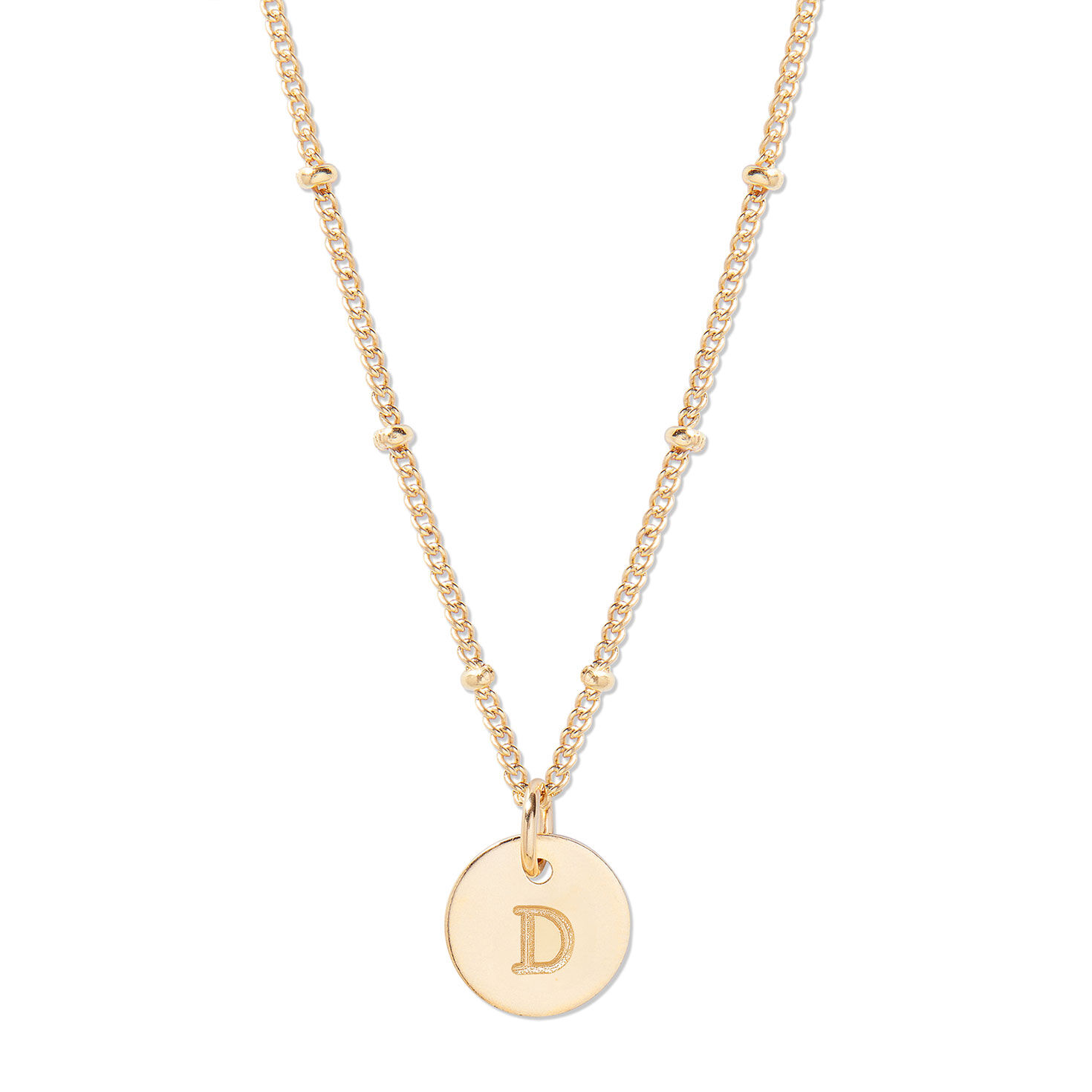 Brook & York Madeline Initial Pendant, Initial D