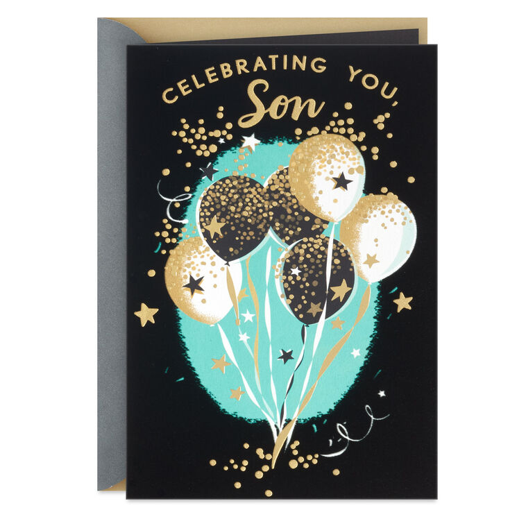Hope Your Day Is Amazing Birthday Card for Son