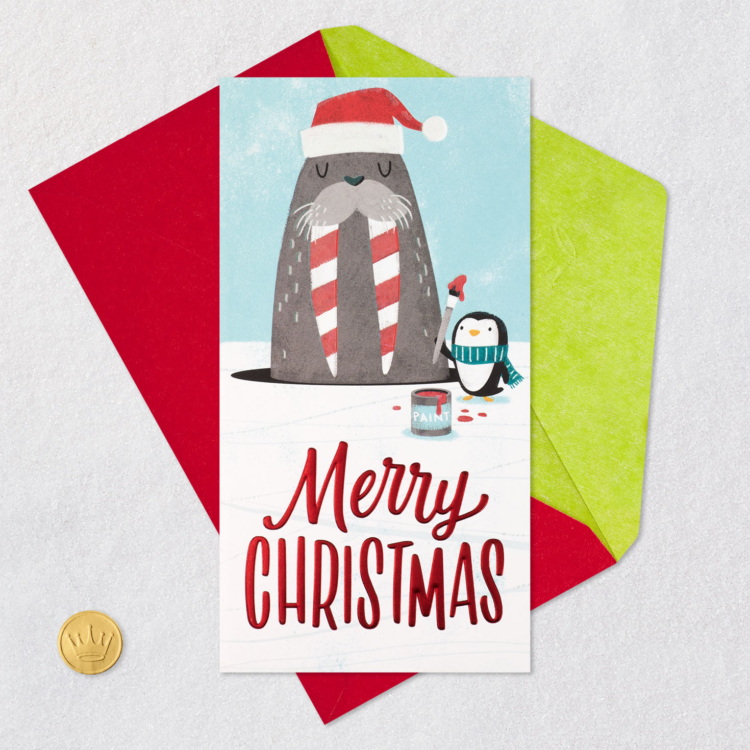 Make Your Own Merry Money Holder Christmas Card for only USD 4.99 | Hallmark