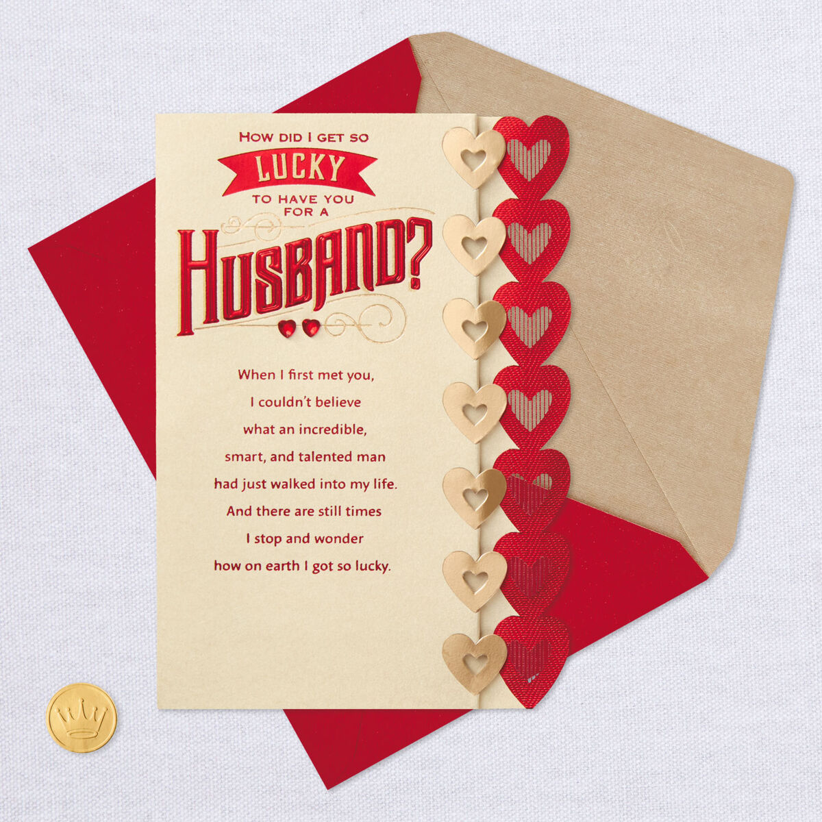How Did I Get So Lucky Valentine s Day Card For Husband Greeting How Did I Get So Lucky Valentine s Day Card For Husband Greeting