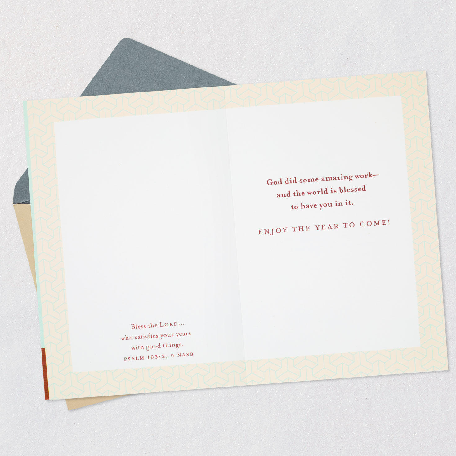 You're a Blessing Religious Birthday Card for Brother, , large image number 4