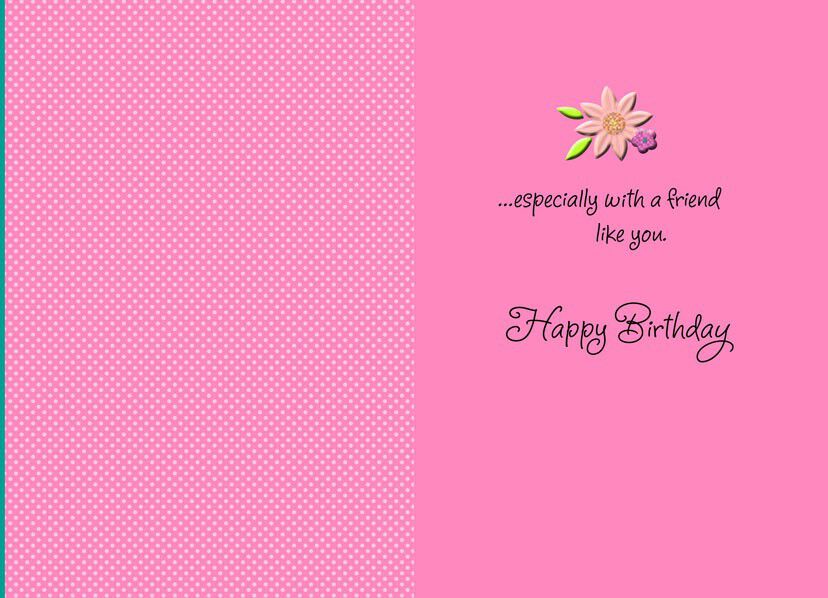 Sweet Moments Friendship Birthday Card
