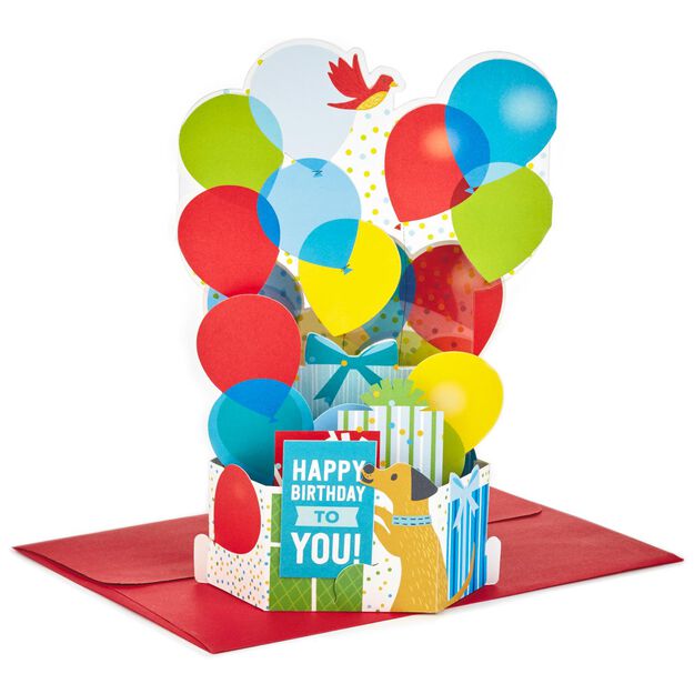 card balloons
