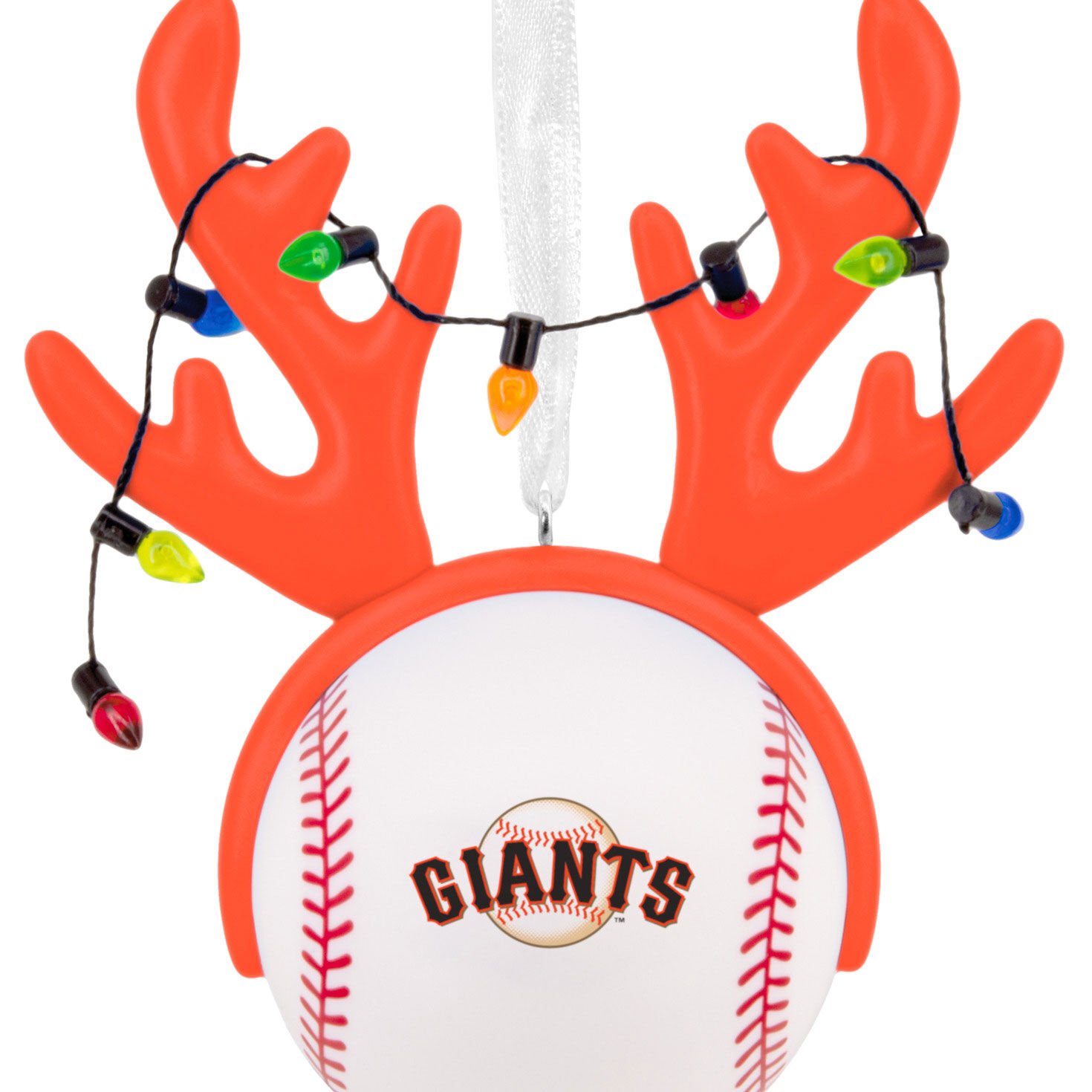 MLB San Francisco Giants™ Reindeer Baseball Hallmark Ornament for only USD 12.99 | Hallmark