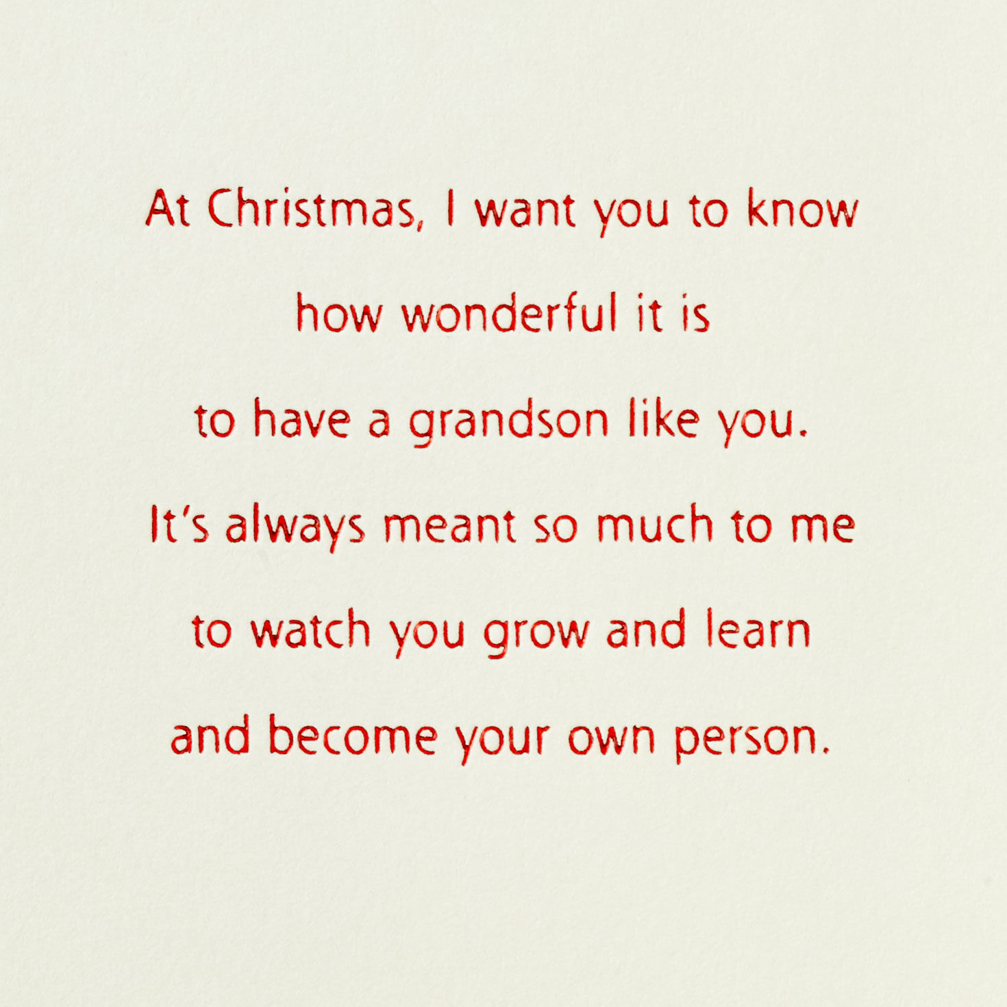 Vintage Car Christmas Card for Grandson sentiment image number 2