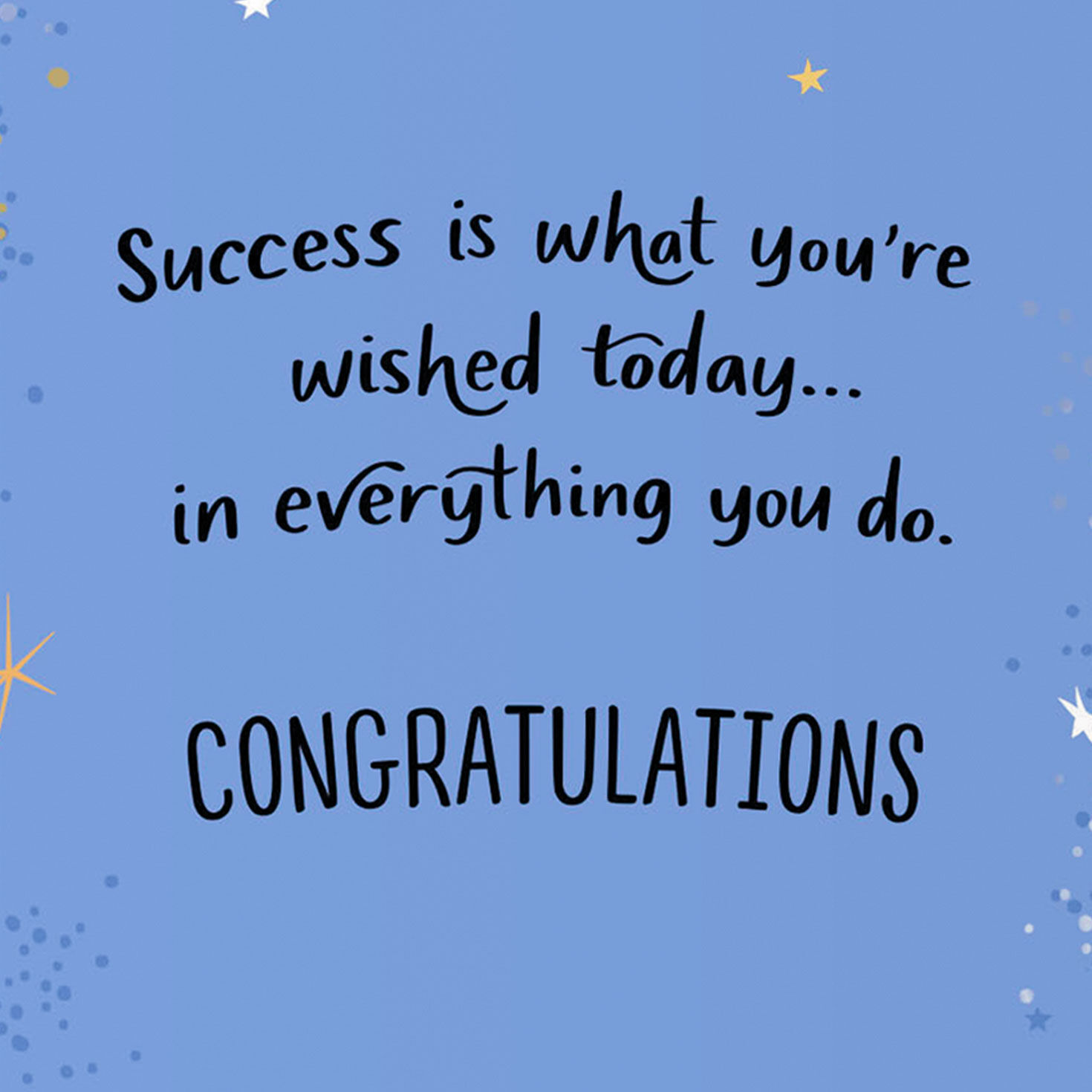 Watercolor Mortarboards Graduation Money Holder Card Sentiment image number 2