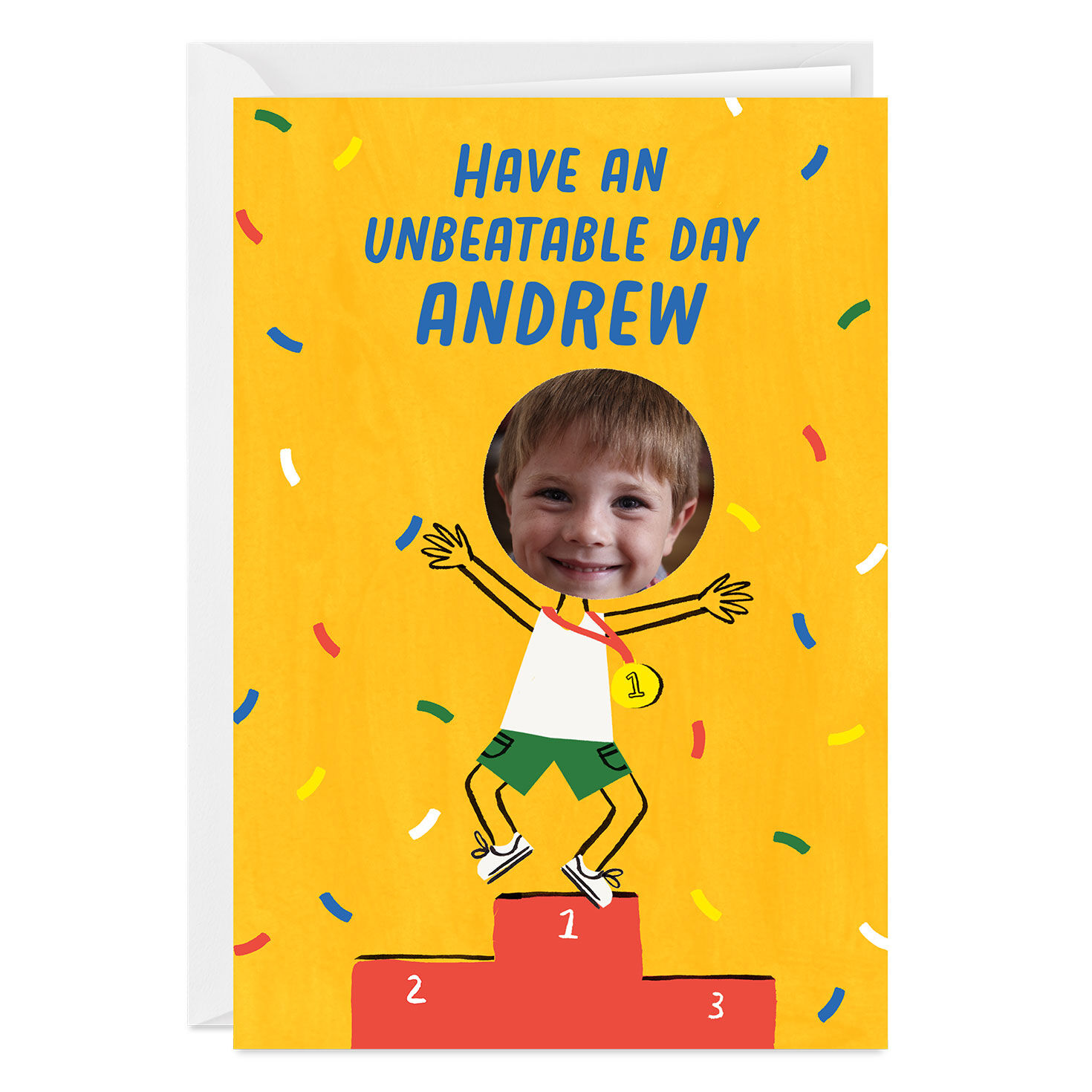 Have an Unbeatable Day Funny Custom Thinking of You Card for only USD 4.99 | Hallmark