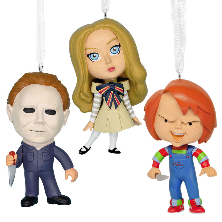 Scary Movies Ornament Gift Set