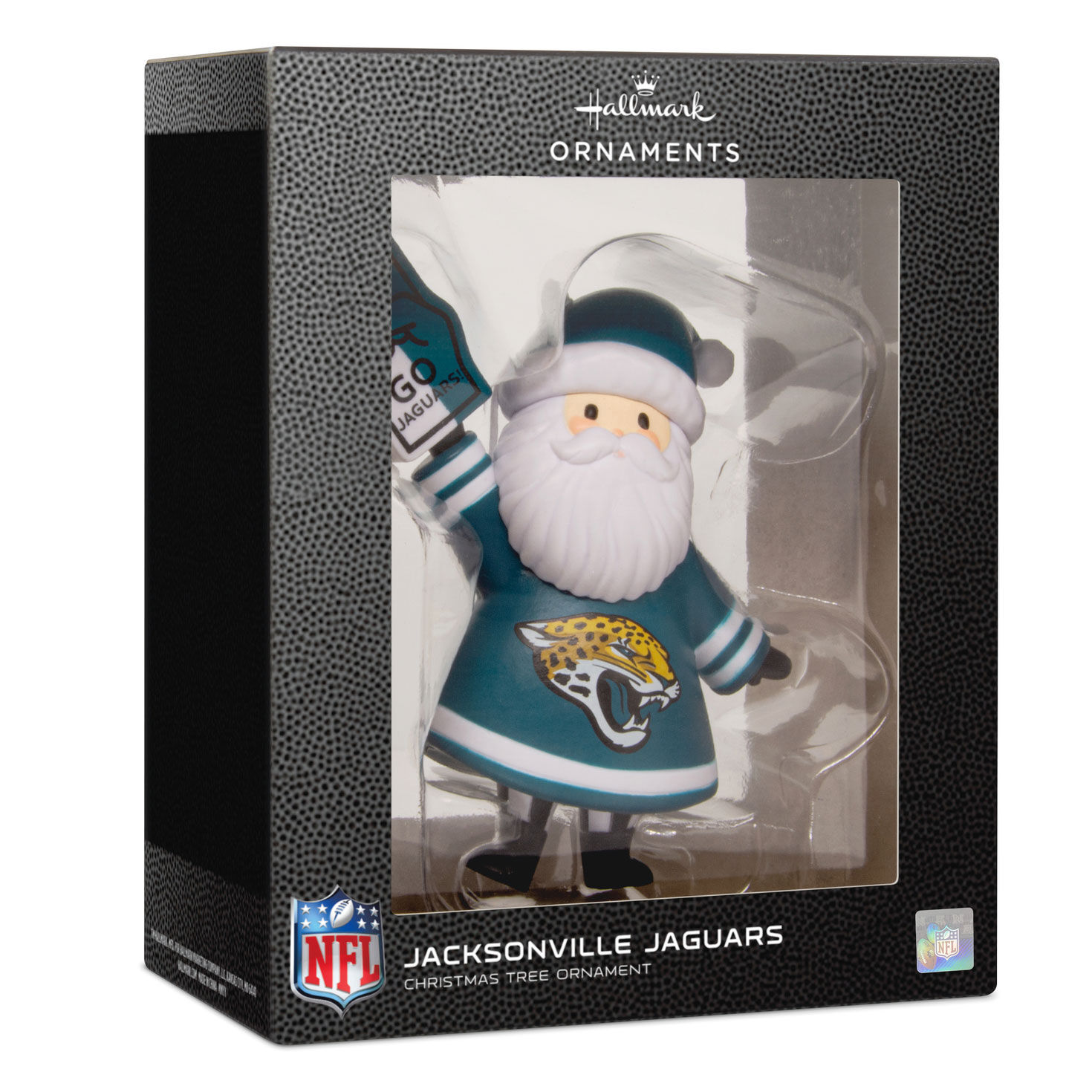 NFL Jacksonville Jaguars Santa Fan Hallmark Ornament for only USD 12.99 | Hallmark