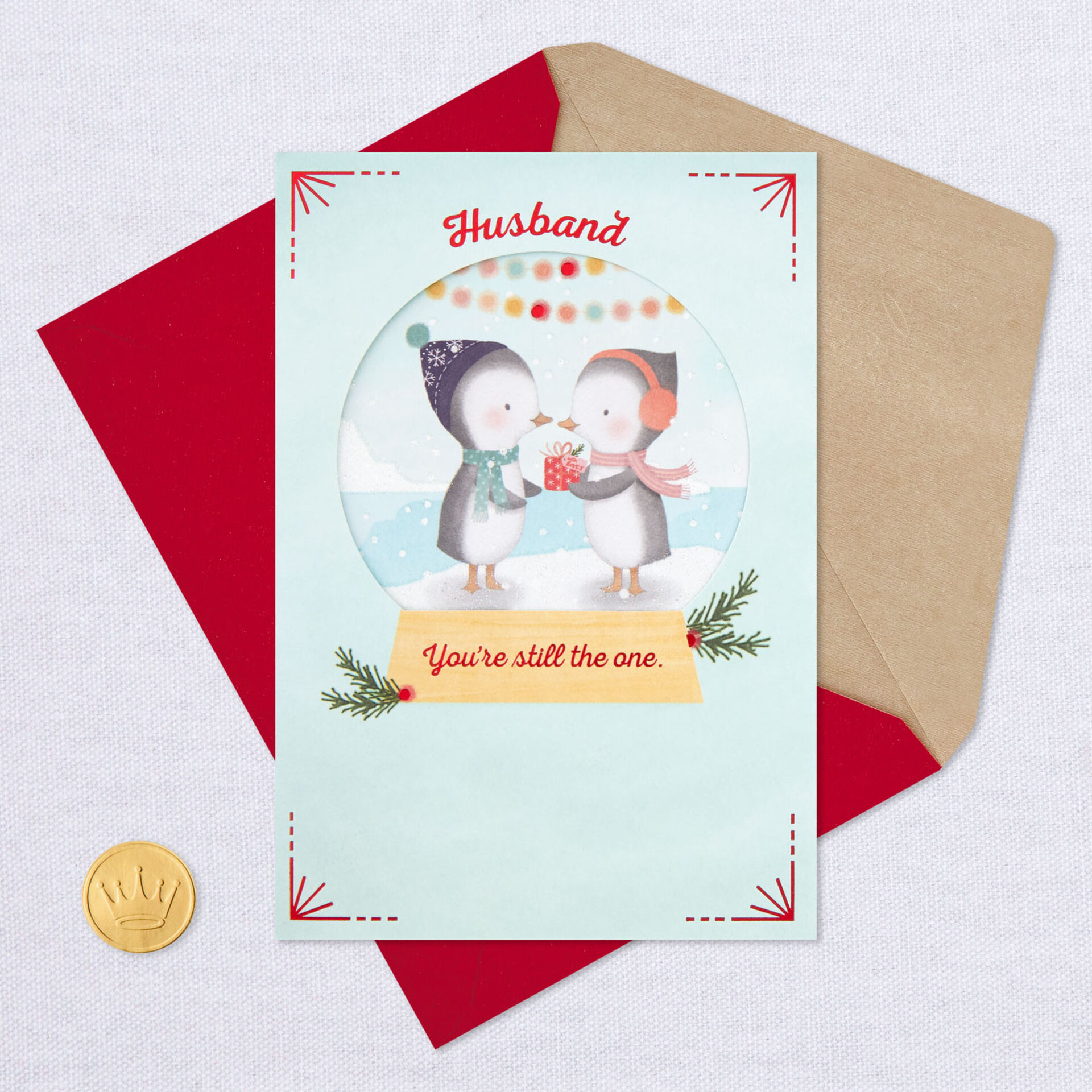 Husband, You're Still the One Christmas Card From Wife  Greeting Cards