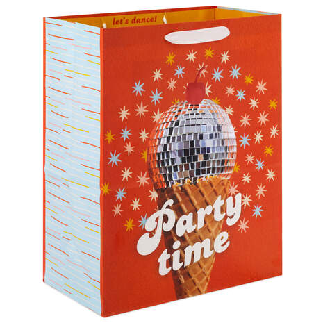 13" Party Time Large Gift Bag, , large