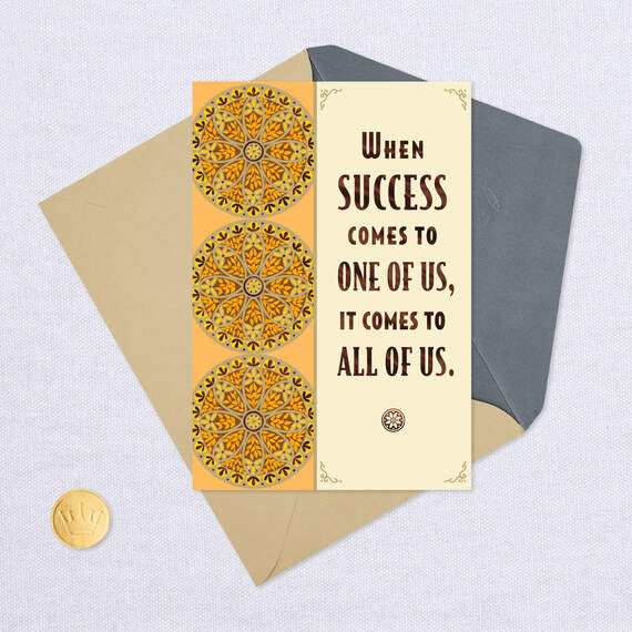 We Lift You Up Congratulations Card From Us, , large image number 5