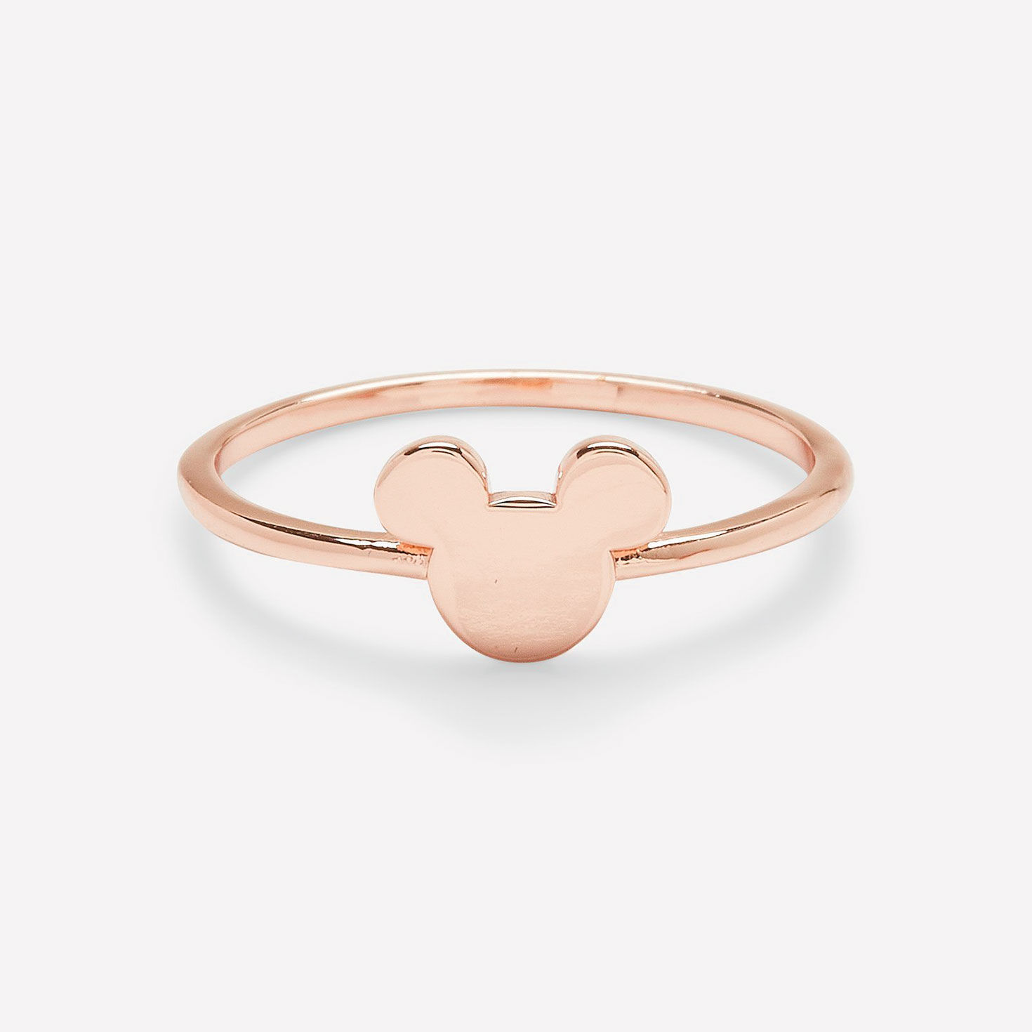 Mickey mouse rose gold shop ring