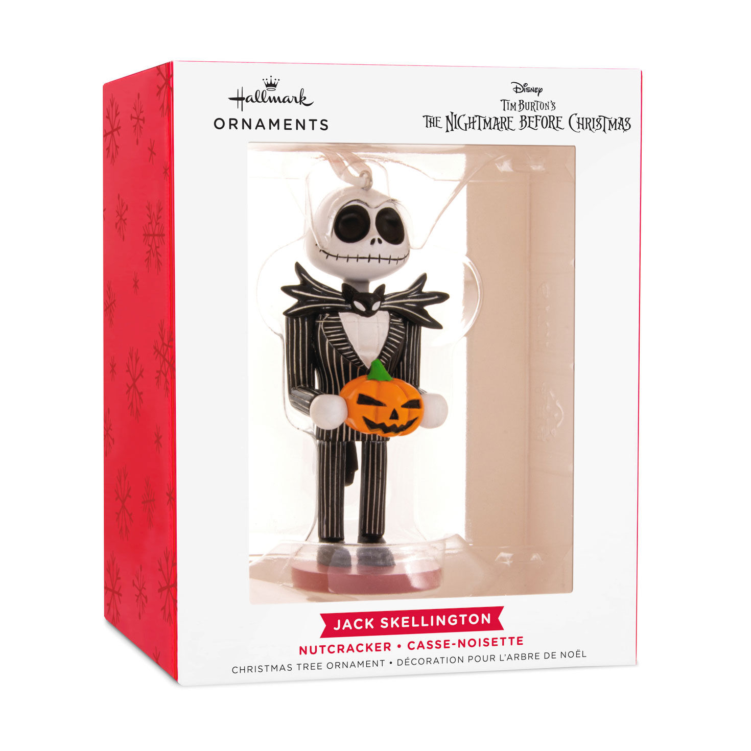 Jack Skellington Nutcracker Christmas Ornament package front image number 7